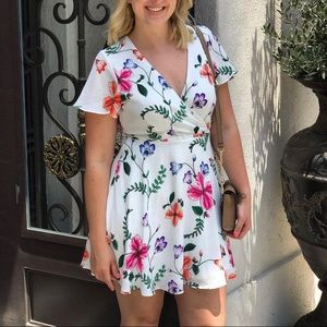 Floral Mini Dress